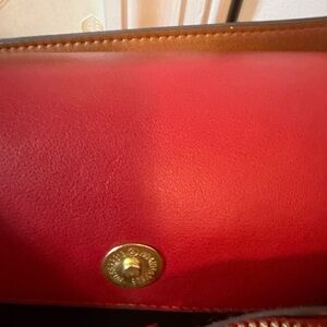 Macy's Vibrant Red Shoulder Bag